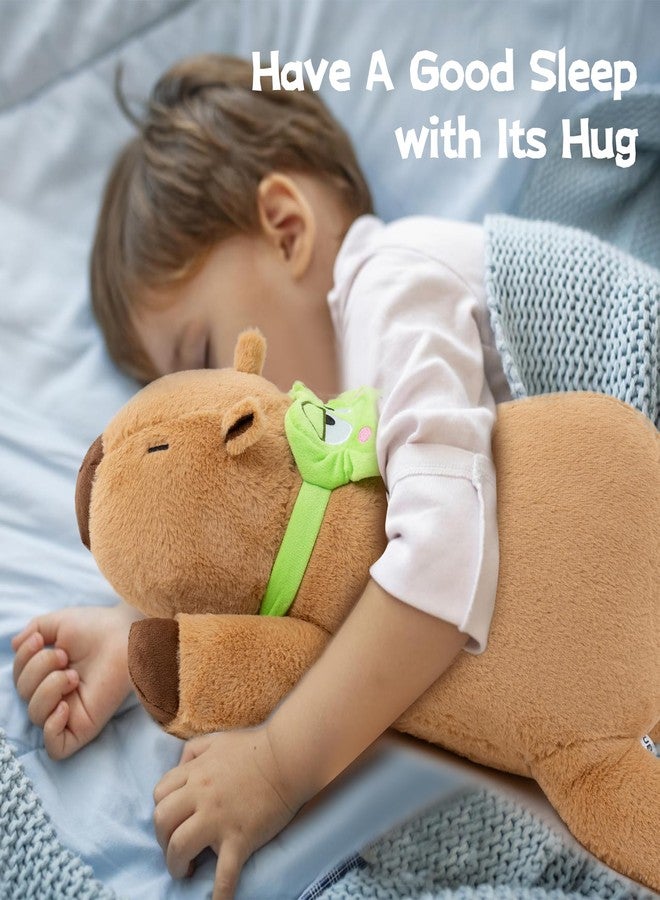 Gudisi 2.4 Pounds Weighted Capybara Stuffed Animals 15.7Inch Weighted Capybara Plush,Huggable Companion for Kids & Adults, Gift for Thanksgiving, Christmas and Birthday. - Image 5